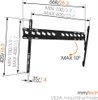 Vogels Wandhalterung, MA4010-A1, Neigbar, 40-65", Produktbild-Vorschau 4