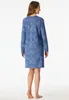 Schiesser Damen Sleepshirt 1/1 Arm, 95cm Gr. 42  nachtblau Produktbild-Vorschau 1
