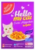 Hello my Cat Zarte Häppchen in Geele 4 Sorten Katzenfutter, Produktbild-Vorschau 1