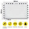 Dunlop Voetbaldoel - Voetbal Goal 300 x 90 x 200 cm - Productafbeelding-voorbeeld 2