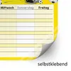 Fußball Stundenplan abwischbar I DIN A4 I Rückseite Produktbild-Vorschau 4