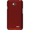 PhoneNatic Case kompatibel mit LG L70 - Hülle rot gummiert Produktbild-Vorschau 3