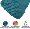 styleBREAKER Uni Strickmütze mit Rippenmuster und breiter Produktbild-Vorschau 5