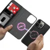 custodia magnetica 2in1 per iPhone 13 Pro protezione RFID, Anteprima dell’immagine prodotto 2