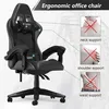 Ergonomiczny fotel gamingowy - poduszka lędźwiowa + Podgląd zdjęcia produktu 2