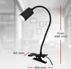 LED stolová lampa Svietidlo na čítanie Otočný káblový Náhľad obrázku produktu 4