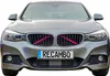 Kühler Grill Zierleisten V Streben passend für BMW F30 F31 Produktbild-Vorschau 6