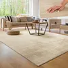Moderner Wohnzimmer Teppich Kurzflor Waschbar Weich Produktbild-Vorschau 1