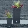 BigDean Prosperplast Rattan Blumentopf 26,6 L Anthrazit Produktbild-Vorschau 29