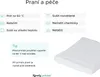 Ručník SOFT 50 x 100 cm bílý, 100% bavlna Náhled obrázku produktu 5