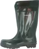 A green rubber boot is shown against a white background. Produktbild-Vorschau