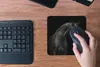MuchoWow® Mauspad Mousepad Pferd - Tier - Schwarz 20x20 cm Produktbild-Vorschau 4