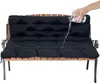Topchances Gartenkissen Schwarz 100x100x10cm, Wasserdicht, Produktbild-Vorschau 13