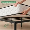 Łóżko Metalowe 120x200 cm Łóżko Gościnne Składane Metalowy Podgląd zdjęcia produktu 5