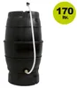 YERD Regenfass Set Regentonne Wassertank Regentank 170 Produktbild-Vorschau 1