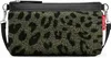A close-up studio shot of a small pouch bag with a leopard print pattern. Produktbild-Vorschau