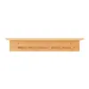 Wandgarderobe ‘Fjord’ mit Regal und 6 Haken 58,5 x 16,5 x Produktbild-Vorschau 4