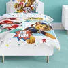 A children's bed with Paw Patrol themed bedding. Produktbild-Vorschau