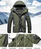 Warme Herren-Skijacke, gefütterte Winterjacke, wasserdichte Produktbild-Vorschau 3