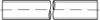 A diagram of a threaded rod. Produktbild-Vorschau
