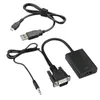 Adaptér HDMI na VGA, prevodník videa a zvuku na 3,5 mm Náhľad obrázku produktu 16