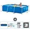 Intex-Schwimmbecken mit rechteckigem Rahmen – 260 x 160 x Produktbild-Vorschau 1