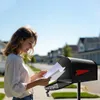 Wiltec US Mailbox černá 150 x 513 x 223 mm, americká Náhled obrázku produktu 13