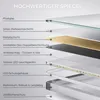 IMPTS Badspiegel mit Beleuchtung 80x60cm Beschlagfrei LED Produktbild-Vorschau 10