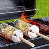 Nestbar Rollender Grillkorb,Abnehmbarer Wärmedämmung Produktbild-Vorschau 1