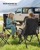 SONGMICS Campingstuhl, verstellbare Rückenlehne 95°-150°,  Produktbild-Vorschau 3