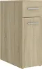 vidaXL Armadio per farmacia rovere Sonoma 20x45,5x60 cm Anteprima dell’immagine prodotto 1