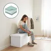 Relaxdays Sitzbank, Stauraum, Stoff, faltbar, gepolstert, Produktbild-Vorschau 3