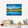 ARTland Glasbild Landschaft in den Alpen Größe: 80x60 cm Produktbild-Vorschau 3