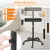 LARS360 Výškově nastavitelný kadeřnický vozík 71-110 cm, Náhled obrázku produktu 4