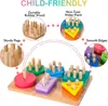 Montessori Spielzeug ab 1 2 3 Jahre, Holz Sortier- & Produktbild-Vorschau 3