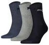 Halbhohe Sportsocken aus Baumwolle 3 Paar – Marineblau – Produktbild-Vorschau 1