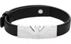 Bracelets Emporio Armani Argent Collection Logo - homme Voir les images du produit 2