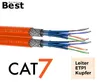 B.E.S.T. CAT 7 Netzwerkkabel 250 m Duplex S/FTP 10 Gbit/s Produktbild-Vorschau 7