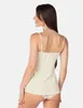 Bellivalini Damen Unterhemd aus Viskose BLV50-218 (Ecru, XS Produktbild-Vorschau 3