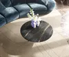 DELIFE Couchtisch Edge Rund 90x90 cm Keramik Laminam® Noir Produktbild-Vorschau 4