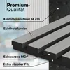 HEXIM Akustikpaneele 140x30cm Holz Grande - Wandpaneele Produktbild-Vorschau 3