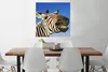 MuchoWow® Poster Zebra - Lustig - Kinder - Jungen - Mädchen Produktbild-Vorschau 2