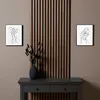 Homestyle4u Akustikpaneele 60x60 2er Set Holz Braun Produktbild-Vorschau 2
