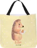 Mr. & Mrs. Panda Strandtasche Igel Kuchenstück - Gelb Produktbild-Vorschau 1