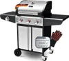 Gasgrill 3+1 Brenner mit Deckel DELO [Inkl. Handschuhe] Produktbild-Vorschau 1