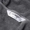 altego Badetuch groß 100x180 cm Schwarz - Badehandtuch Produktbild-Vorschau 9