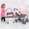 Bayer Design 13730AB Set Puppenwagen faltbar, Softer Griff, Produktbild-Vorschau 6