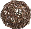 Boule décorative en osier naturel, Ø 30 cm, boule en osier Voir les images du produit 2