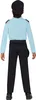 A child wearing a police costume, shown from the back. Anteprima dell’immagine prodotto