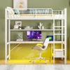 Letto a soppalco Sweiko 90x200 cm, con usb e presa di Anteprima dell’immagine prodotto 1